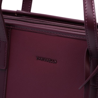 Chrisbella Aurora Burgundy