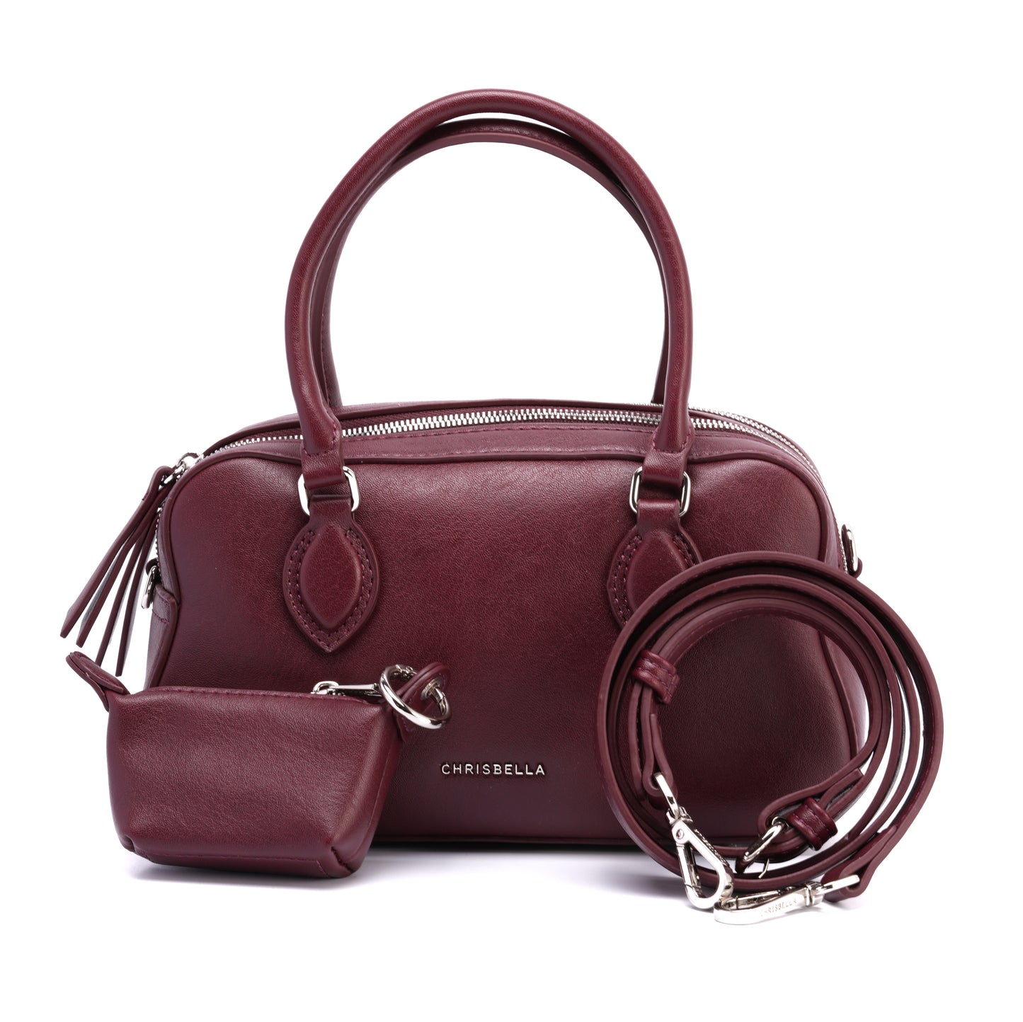 Chrisbella Elara Burgundy