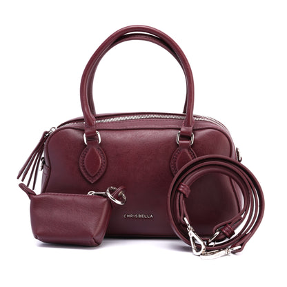 Chrisbella Elara Burgundy