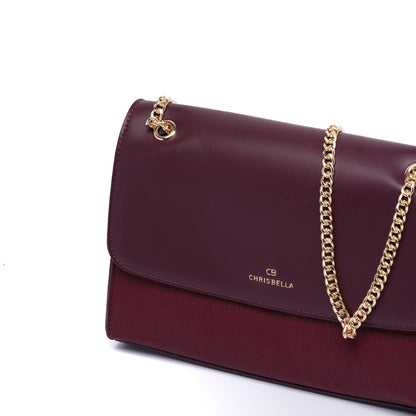 Chrisbella Victoria Burgundy