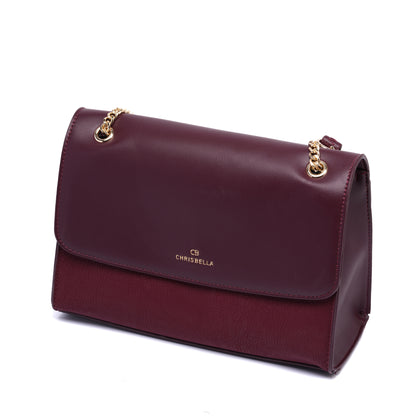 Chrisbella Victoria Burgundy