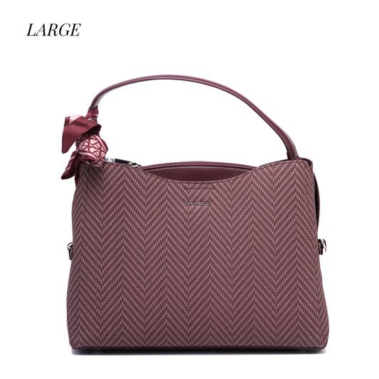 Chrisbella Valentina Burgundy