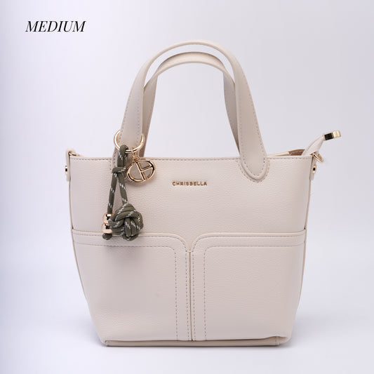 Chrisbella Amora Off White