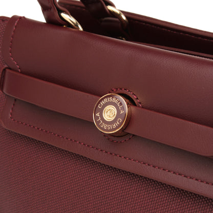 Chrisbella Verne Burgundy