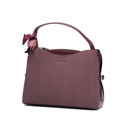 Chrisbella Valentina Burgundy