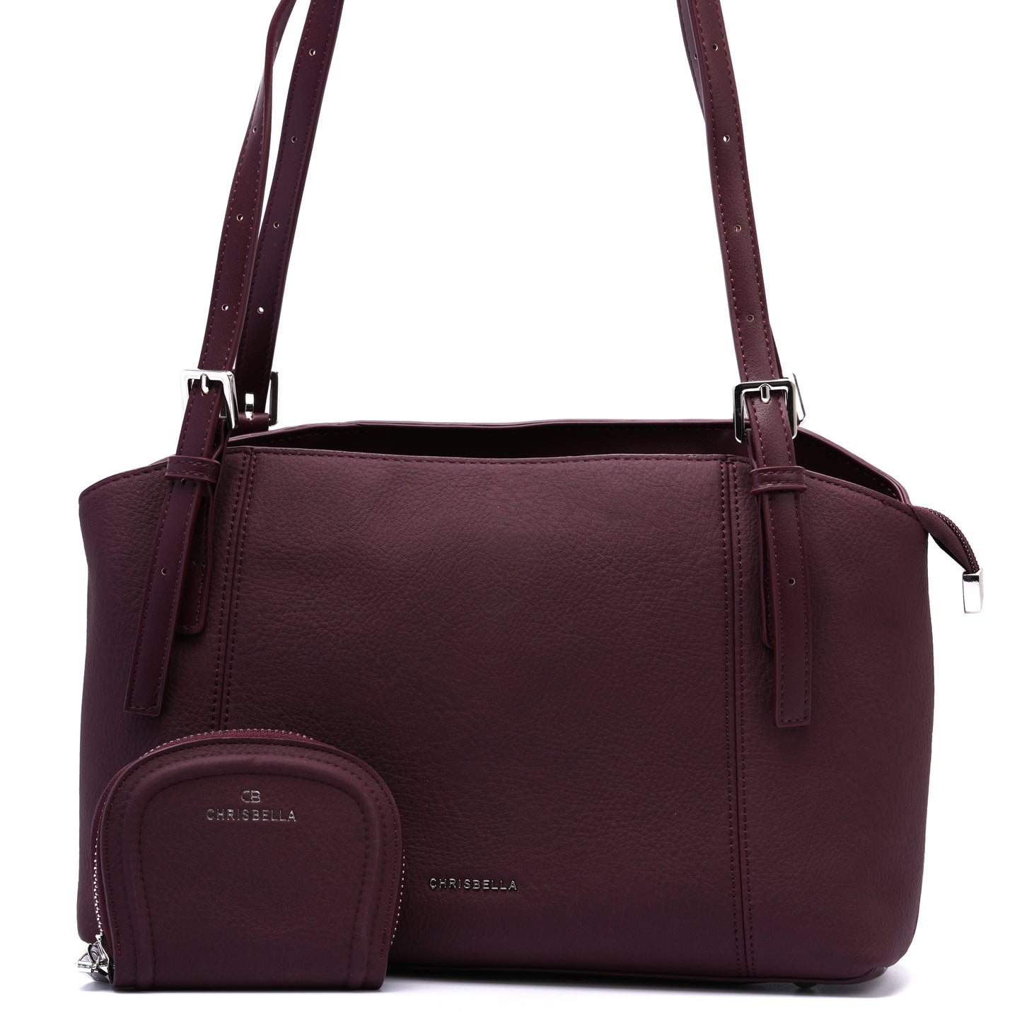 Chrisbella Clara Burgundy