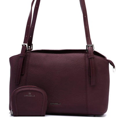 Chrisbella Clara Burgundy