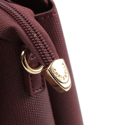 Chrisbella Verne Burgundy