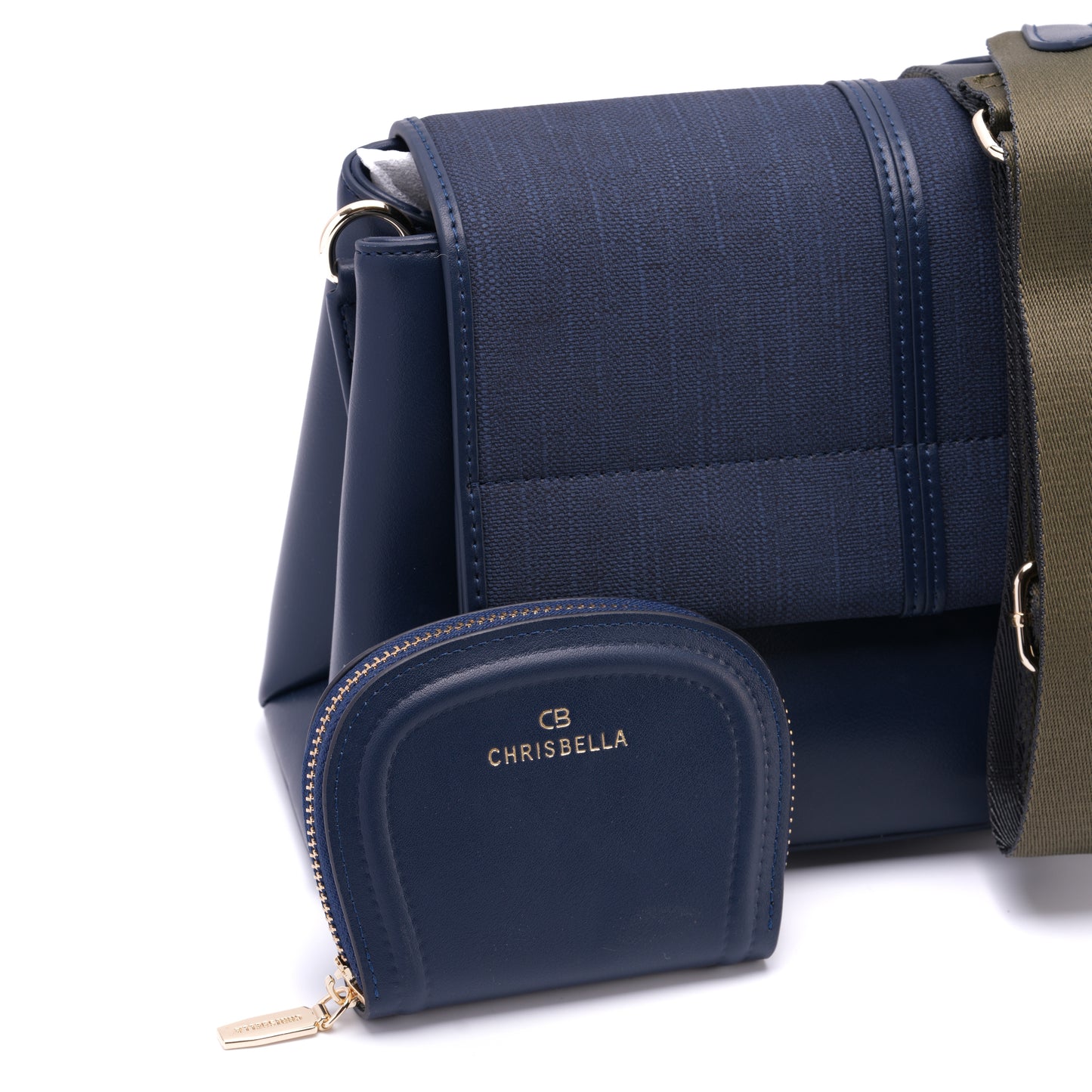 Chrisbella Camille Navy Blue
