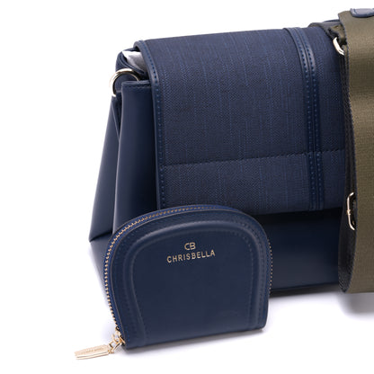 Chrisbella Camille Navy Blue