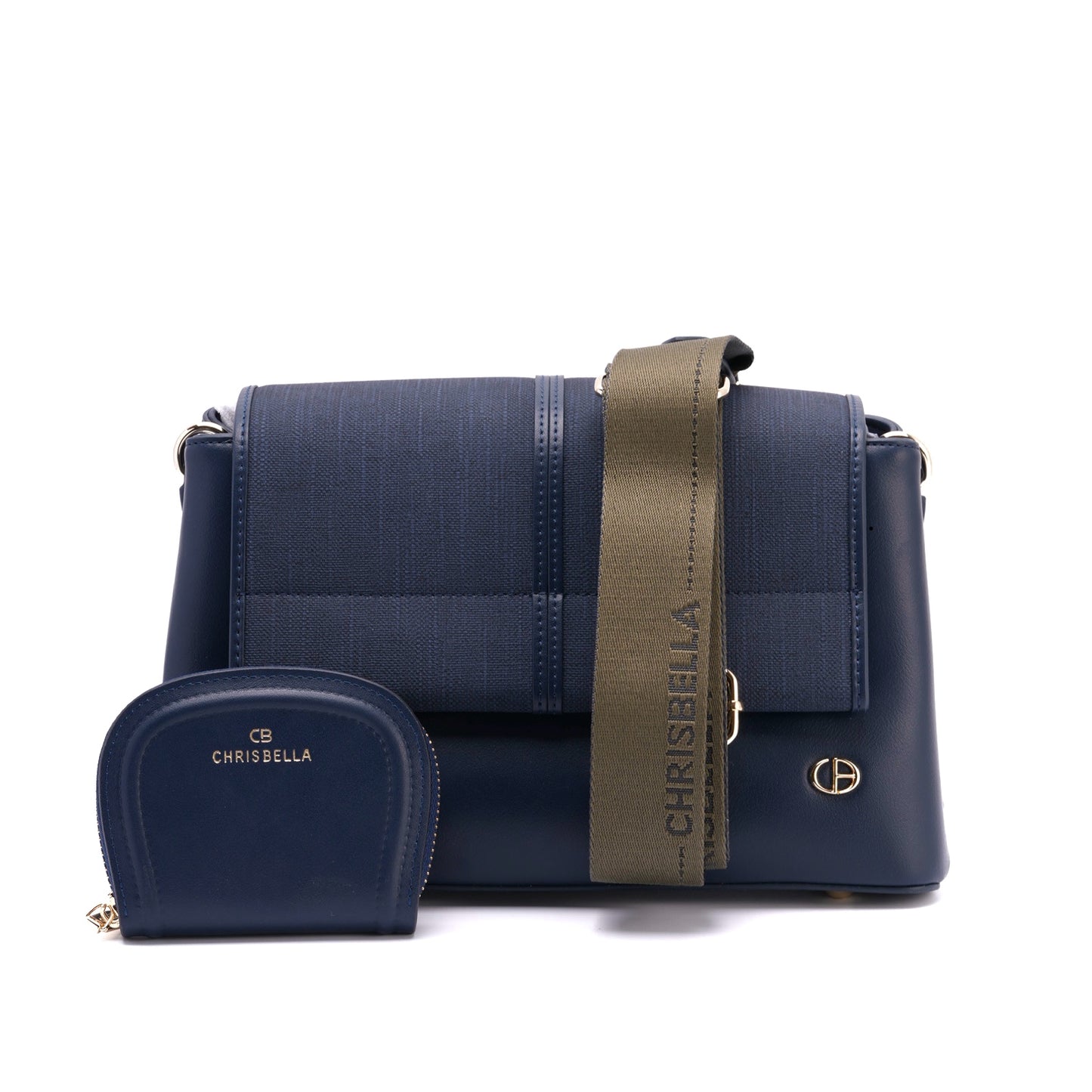 Chrisbella Camille Navy Blue